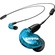 Shure SE215 Sound-Isolating Earphones with RMCE-BT2 Bluetooth Cable (Special Edition, Blue)