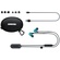 Shure SE215 Sound-Isolating Earphones with RMCE-BT2 Bluetooth Cable (Special Edition, Blue)