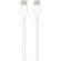Promate 60W USB-C to USB-C Cable with Power Delivery Support (White, 2m)