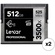 Lexar 512GB Professional 3500x CFast 2.0 Memory Card (2-Pack)