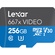 Lexar 256GB Professional 667x UHS-I / V30 microSDXC Memory Card with SD Adapter