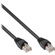 Pearstone Cat 6a Snagless Patch Cable (1', Black)