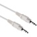 Pearstone Stereo Mini Male to Stereo Mini Male Cable (White) - 15'