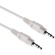 Pearstone Stereo Mini Male to Stereo Mini Male Cable (White) - 25'