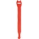 Pearstone 0.5 x 8" Touch Fastener Straps (Red, 10-Pack)
