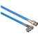 Canare Male to Right Angle Male HD-SDI Video Cable (Blue, 1')