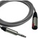 Canare Starquad TRSM-TRSF Extension Cable (Grey, 1')