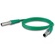 Canare VPC001F Standard Size Video Patch Cord (1', Green)