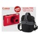 Canon Digital Compact Camera Red - IXUS 220 HS