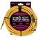 Ernie Ball 25' Braided Straight / Angle Instrument Cable - Gold / Gold