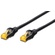 Digitus S-FTP CAT6A Black Patch Lead 1.0m