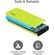PROMATE 10000mAh USB-C Ultra-Sleek Portable Power Bank (Green)