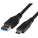 DYNAMIX 2M USB3.1 Type-C Male to Type-A Male Cable Black Colour
