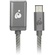 IOGEAR USB 3.0 Type-C Male to Type-A Female Charge & Sync Adapter (Space Gray)