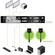 IOGEAR 2-Port DualView Dual-Link DVI KVMP Switch with Audio Kit with Four Mini DisplayPort Adapters