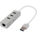 Xcellon 3-Port USB 3.0 Hub with Gigabit Ethernet Port