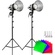 GVM P80S-2D LED 2-Light Kit with Filters