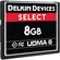 Delkin DDCFR500-8GB 8GB SELECT UDMA 6 CompactFlash Memory Card
