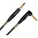 Mogami Gold Series Instrument Cable Right Angle to Straight (0.9m)