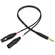 Mogami Insert Cable 1/4 TRS to Male and Female XLR (0.6m)