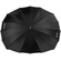 Angler ParaSail Parabolic Umbrella (White with Removable Black/Silver, 2.2m)