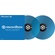 Pioneer DJ RB-VD1-CB Control Vinyl for rekordbox dj - Double Pack (Clear Blue)