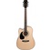 Cort AD880CE Acoustic Guitar with Bag (Left-Handed, Natural Satin)