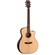Cort GA-PF Bevel Acoustic Electric Guitar with Guitar Bag (Natural)