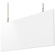 Primacoustic Saturna Hanging Ceiling Baffle with Corkscrew Anchors 2-pc (Paintable White)