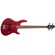 Cort Action Junior Bass Guitar with Guitar Bag (Open Pore Black Cherry)