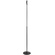 Gravity Microphone Stand with Round Base and One-Hand Clutch