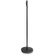 Gravity Microphone Stand with Round Base and One-Hand Clutch