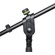 Gravity Microphone Stand with Round Base and 2-Point Adjustment Boom