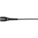 DPA d:screet 4160 Slim Omnidirectional Microphone with Hardwired MicroDot Connector (Black)