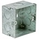 Audac WB3102/FS Wall Mounting Box Flush Mount - Solid Wall