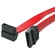 StarTech SATA to SATA Right Angle Cable (Red, 60.9cm)