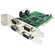 StarTech 4 Port PCI Low Profile RS232 Serial Adapter Card with 16550 UART