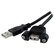 StarTech Panel Mount USB Cable A to A - F/M (30.4cm)