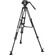 Manfrotto 504X Fluid Video Head & MVTTWINMA Aluminum Tripod with Mid-Level Spreader