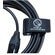 Cable Techniques Touch-Fastener Cable Wrap (Black, 20.3cm)