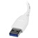 StarTech USB 3.0 to Gigabit Ethernet NIC Network Adapter (White)