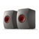 KEF LS50 Meta Passive Speakers Meta Material Absorption Technology (Titanium Grey, Pair)