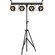 CHAUVET DJ 4Bar LT Quad BT Wash Lighting System with Tripod, Carry Bag, and Footswitch