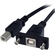 StarTech Panel Mount USB Cable B to B - F/M (0.9m)