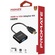 Promate ProLink-H2V HDMI to VGA Adaptor Kit (Black)