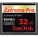 SanDisk 32GB Compact Flash Memory Card Extreme Pro 600x UDMA 7