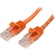 StarTech Snagless UTP Cat5e Patch Cable (Orange, 1m)