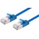 DYNAMIX Cat6A S/FTP Slimline Shielded 10G Patch Lead (Blue, 2.5m)