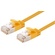 DYNAMIX Cat6A S/FTP Slimline Shielded 10G Patch Lead (Yellow, 0.25m)