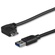 StarTech Slim Micro USB 3.0 Cable - M/M Left Angle (0.5m)